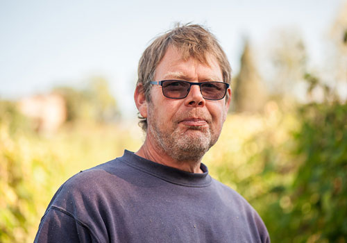 Christian Zeller portrait Christian Zeller vigneron d'Ariège, Domaine de Lastronques